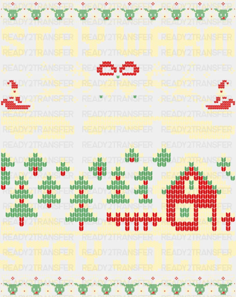 Stay Warm Stay Jolly - Christmas DTF Transfer