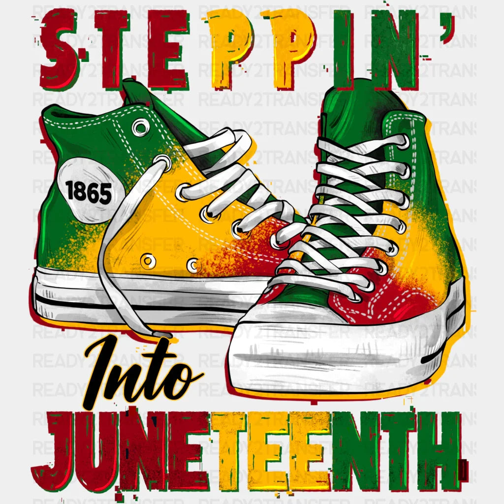 Stepping Into Juneteenth Blm Dtf Transfer