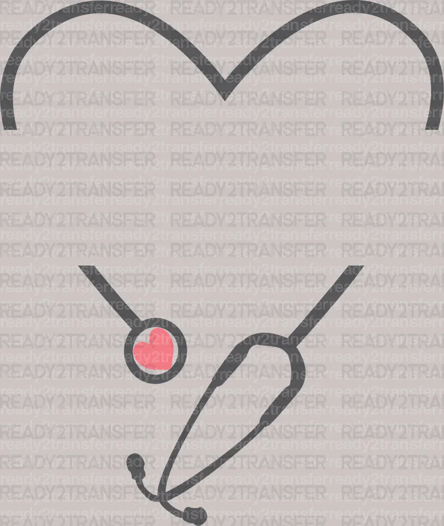 Stethoscope DTF Transfer ready2transfer