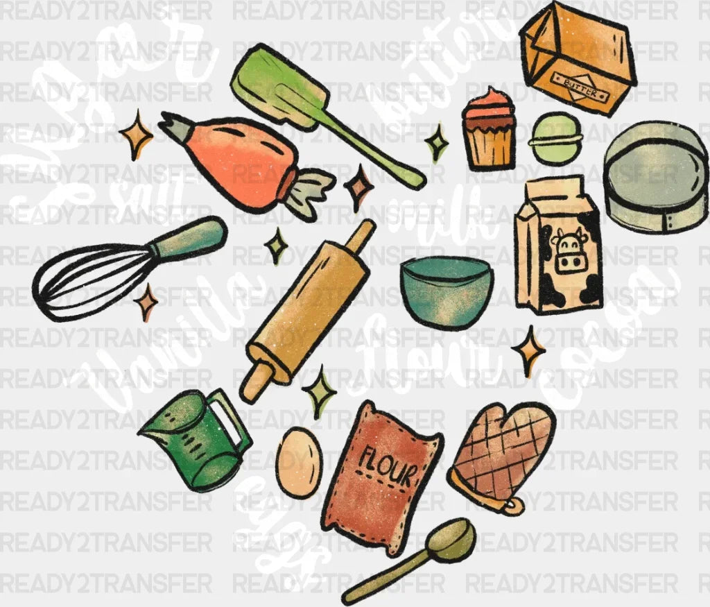 SUGAR HEART DTF Transfer ready2transfer