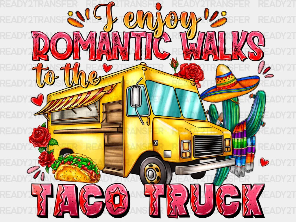 Taco Truck DTF Transfer