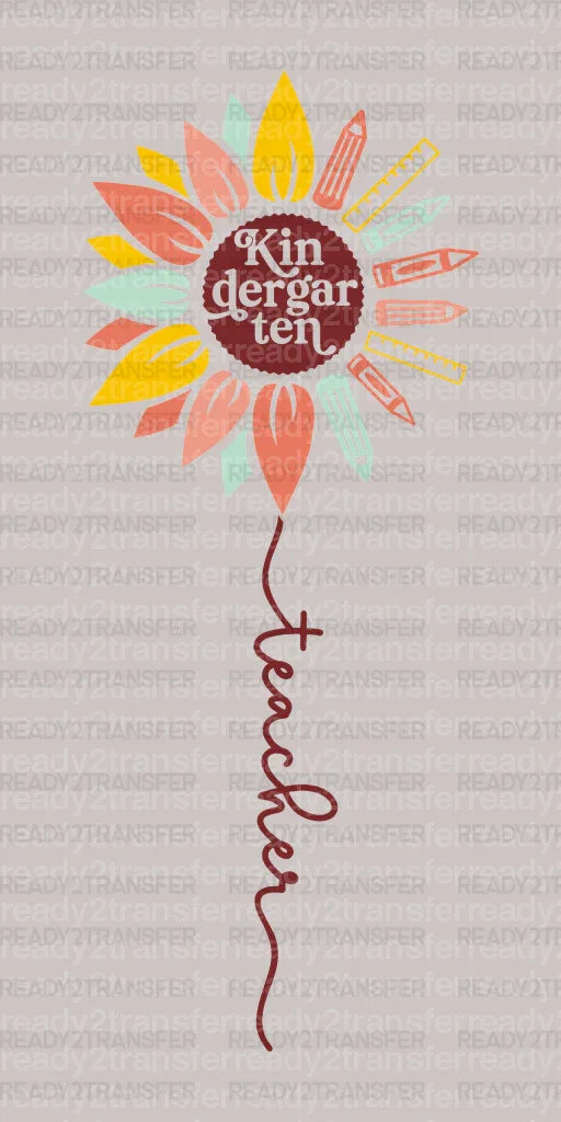 Teacher Flover DTF Transfer - ready2transfer