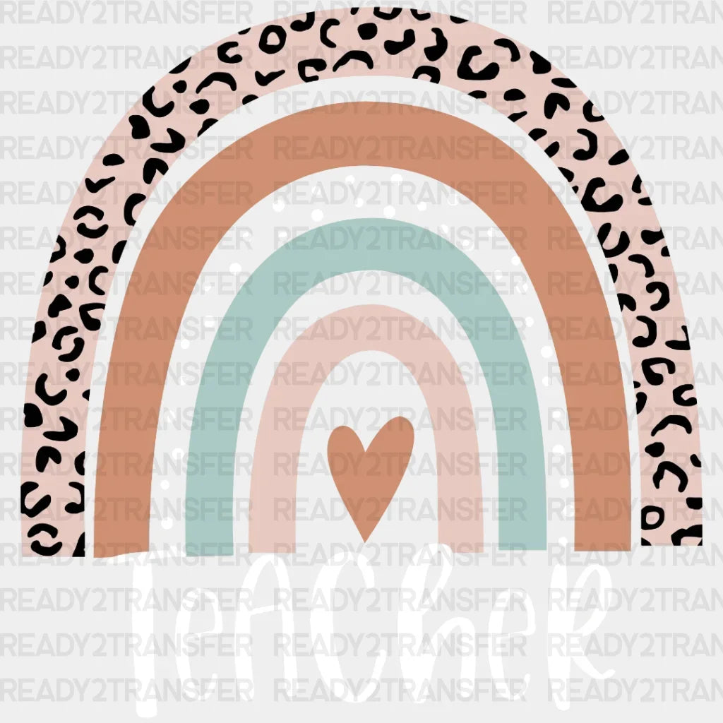 Teacher Love Dtf Transfer