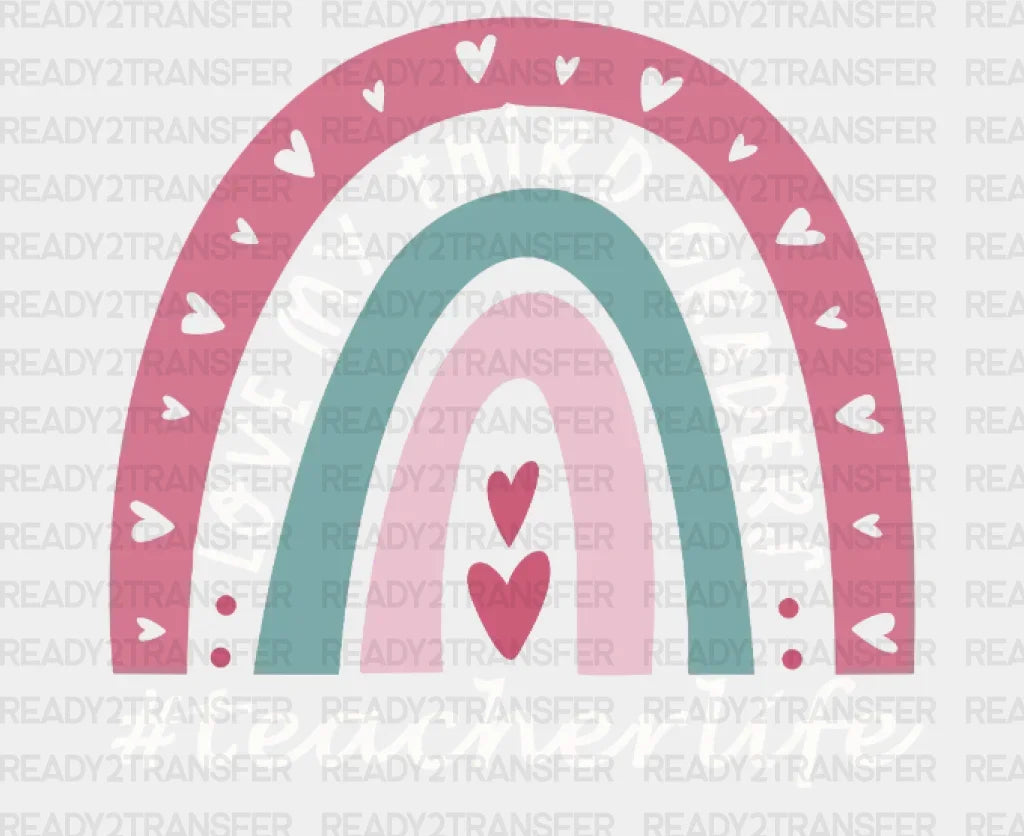 Teacherlife Love My Third Graders Dtf Heat Transfer