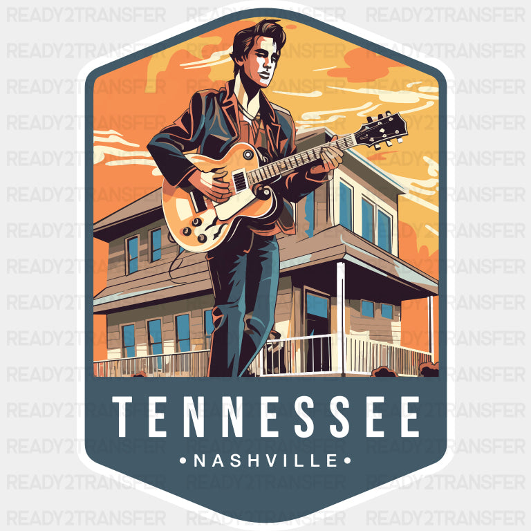 Tennessee Nashville - States & Cities DTF Transfer ready2transfer