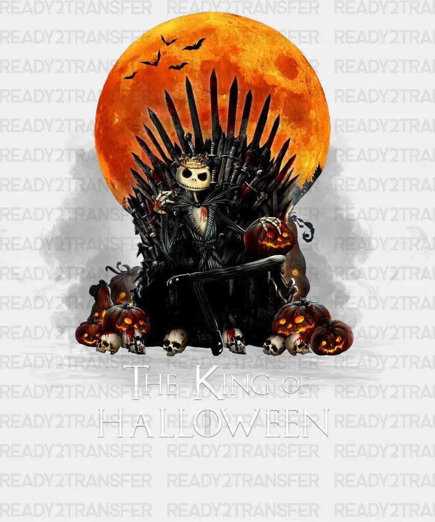 The King Of Halloween Dtf Transfer
