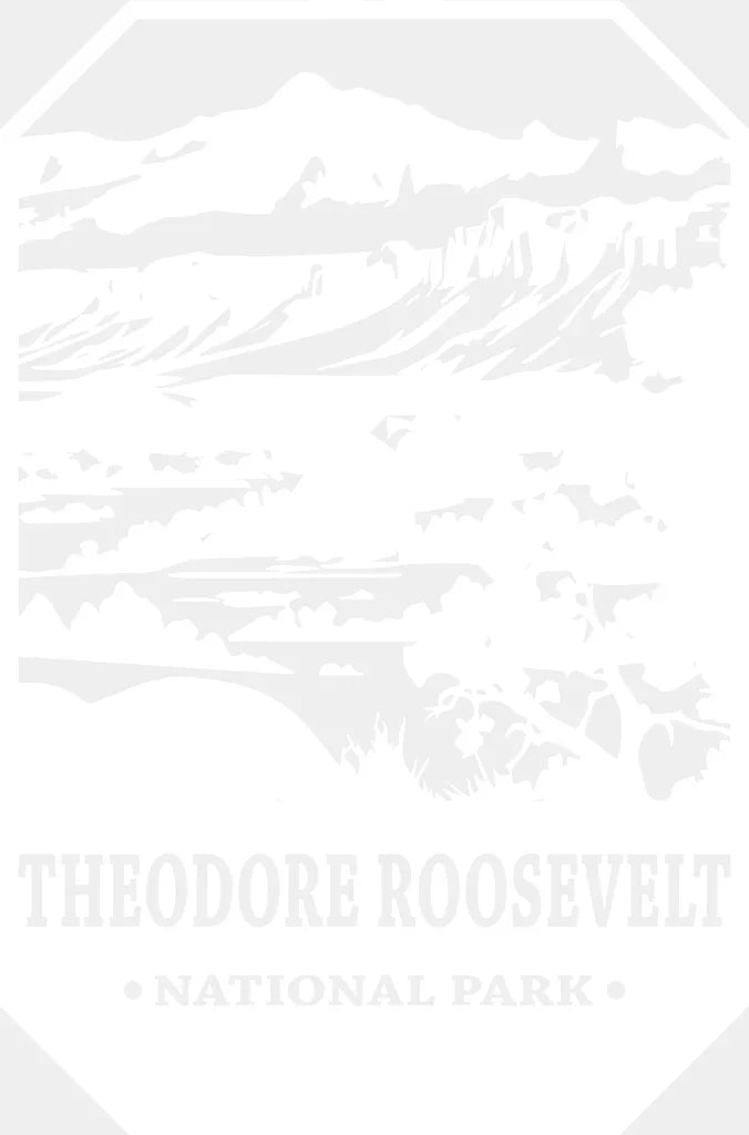 Theodore Roosevelt National Park Design - Parks Dtf Transfers Adult Unisex S & M (10’) / White