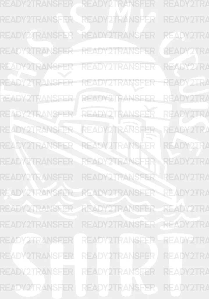 This Is My Cruise Shirt - Family Dtf Heat Transfer Adult Unisex S & M (10’’) / Light Color