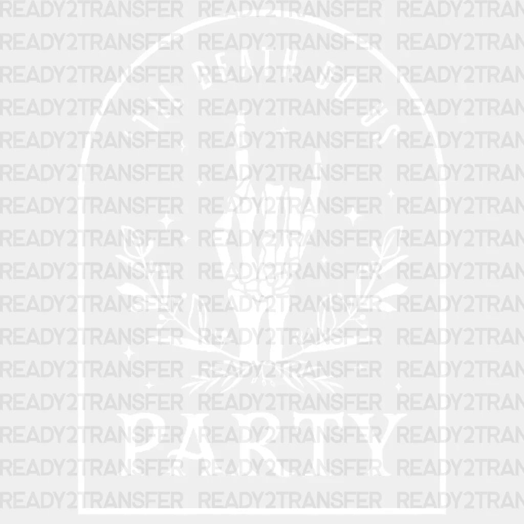 Til Death Do Us Party Dtf Transfer