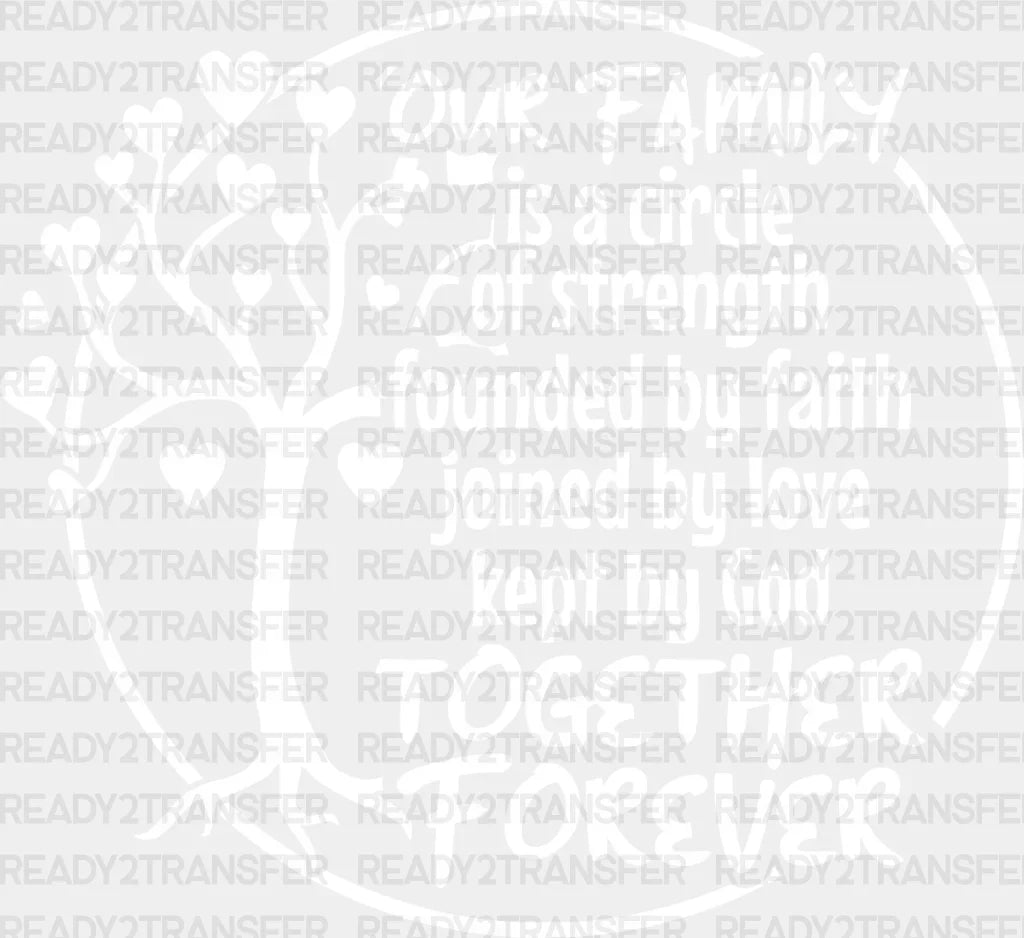 Together Forever - Family Reunion Dtf Heat Transfer Adult Unisex S & M (10’’) / Light Color