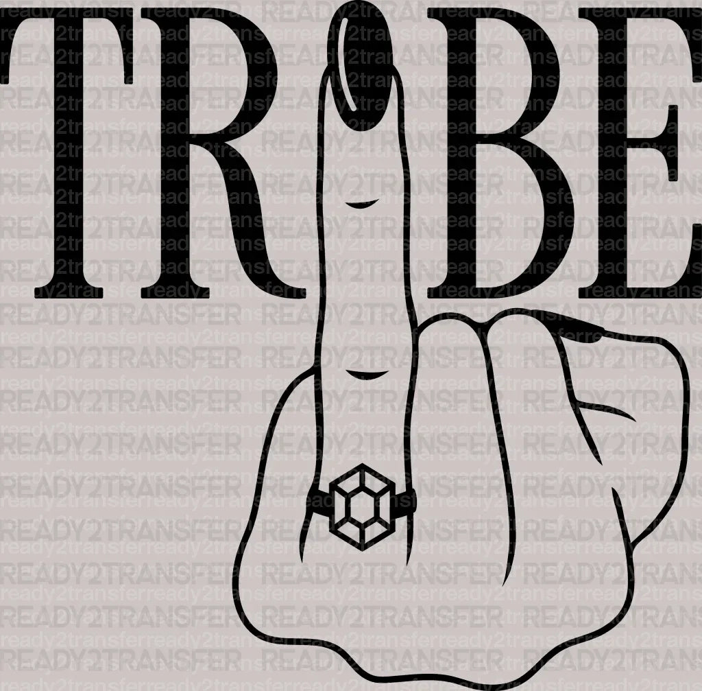 TRİBE Finger DTF Transfer - ready2transfer