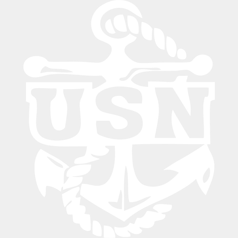 USN - Navy DTF Transfers - Adult Unisex - S & M (10’’) / Light Color Design (See Imaging)