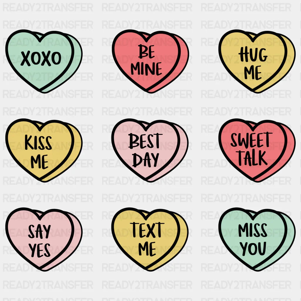 Valentines Vibes Dtf Transfer