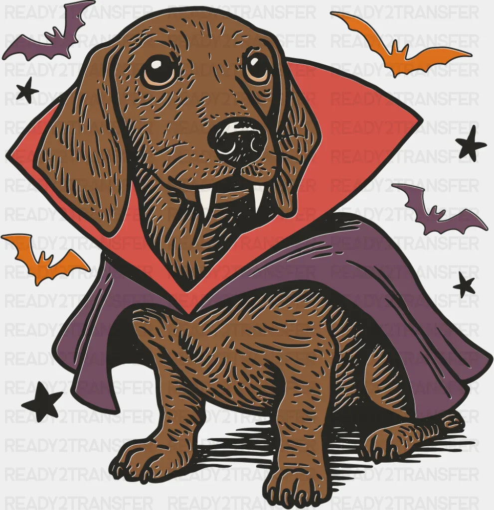 Vampire Dog - Halloween DTF Transfer