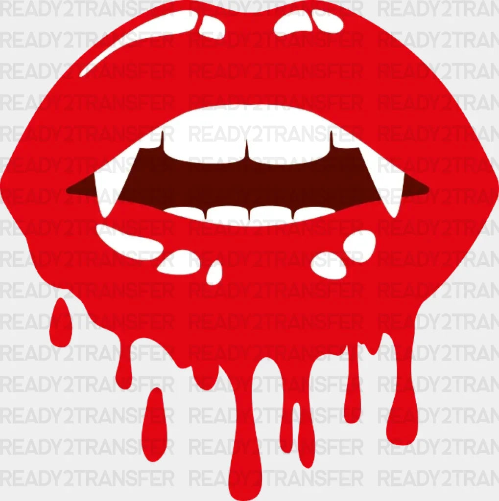 VAMPIRE TOOTH DTF Transfer ready2transfer