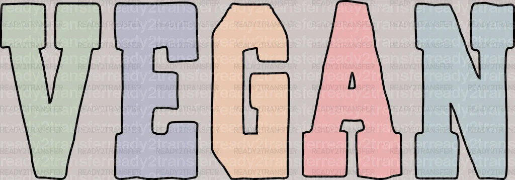 VEGAN DTF Transfer - ready2transfer