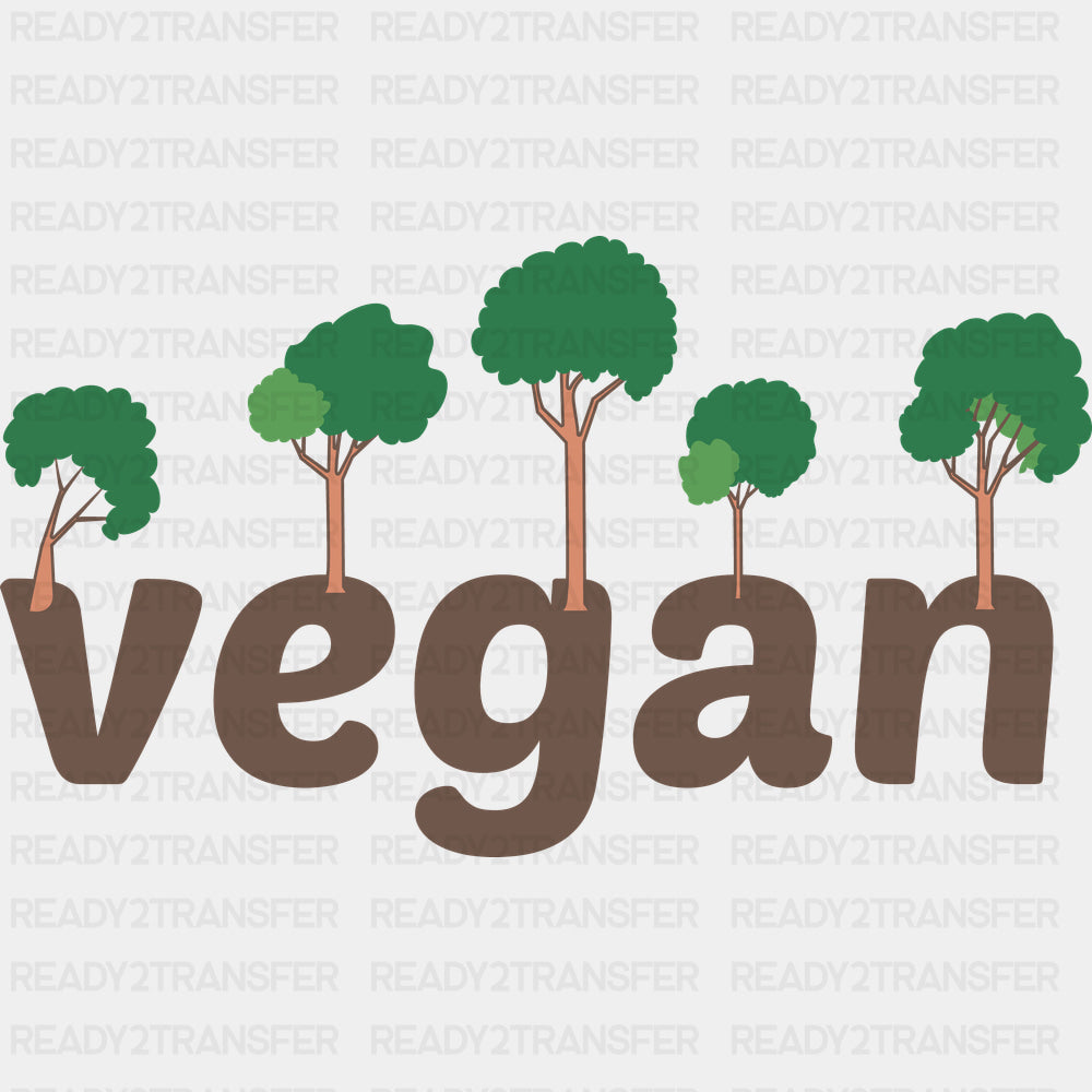 Vegan Trees - Vegan DTF Transfers