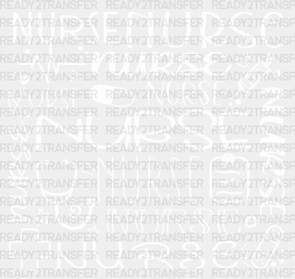 Vibes Nurse DTF Transfer ready2transfer