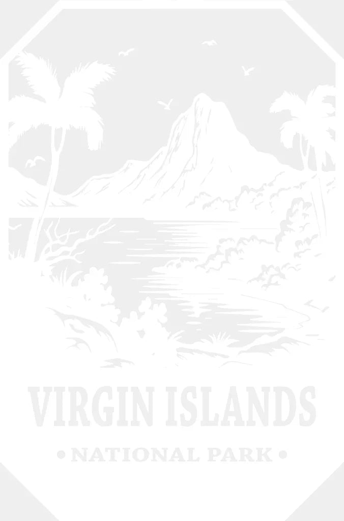 Virgin Islands National Park Design - Parks Dtf Transfers Adult Unisex S & M (10’) / White