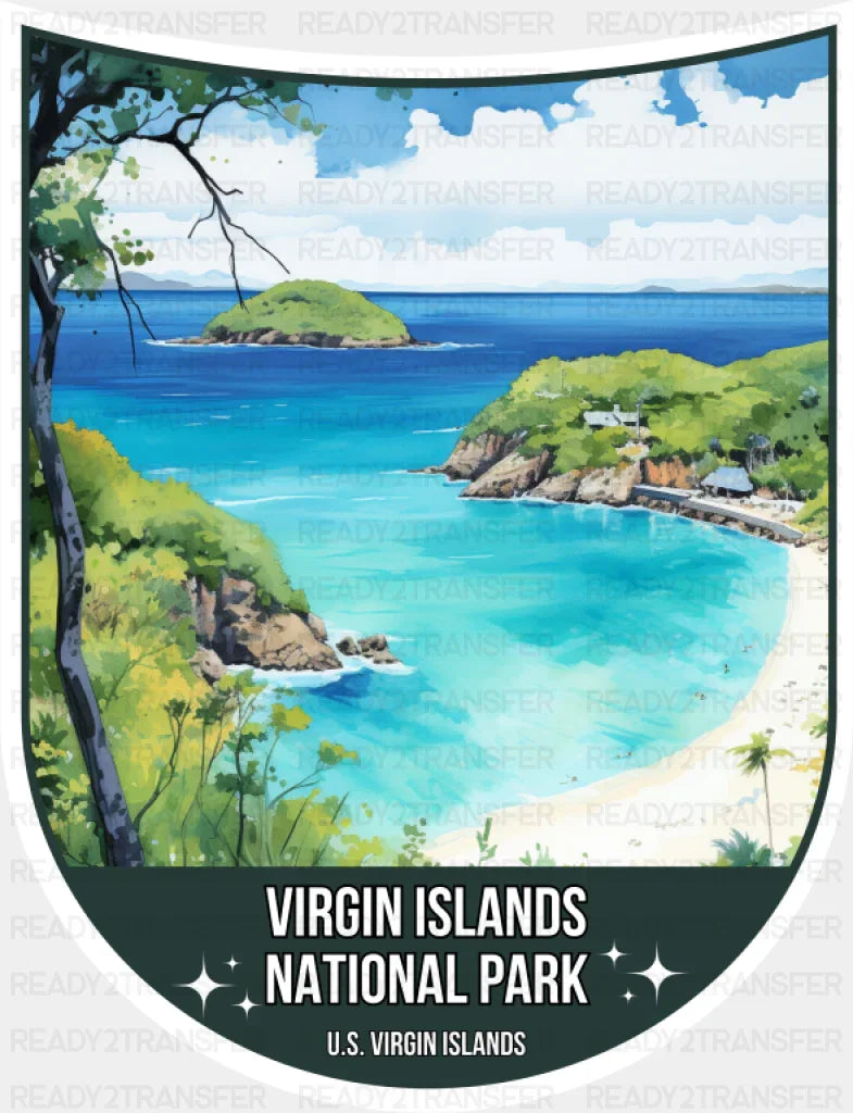 Virgin Islands National Park U.S Virgin Islands - National Parks DTF Transfer ready2transfer