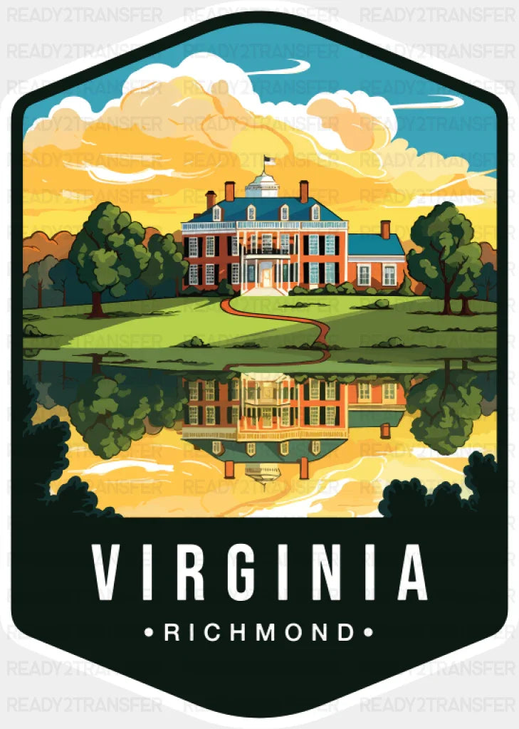 Virginia Richmond - States & Cities DTF Transfer