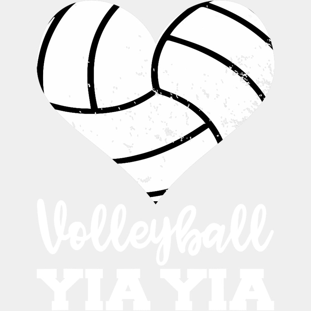 Volleyball Yia Yia - Volleyball DTF Transfers ready2transfer Light Color Design (See Imaging)