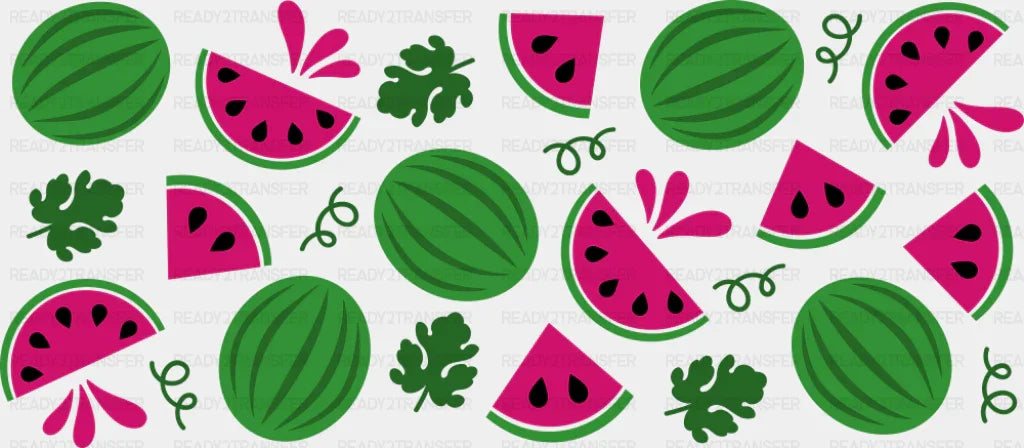 Watermelon Slices - General Cup Wrap UV Sticker Permanent UV DTF Decal