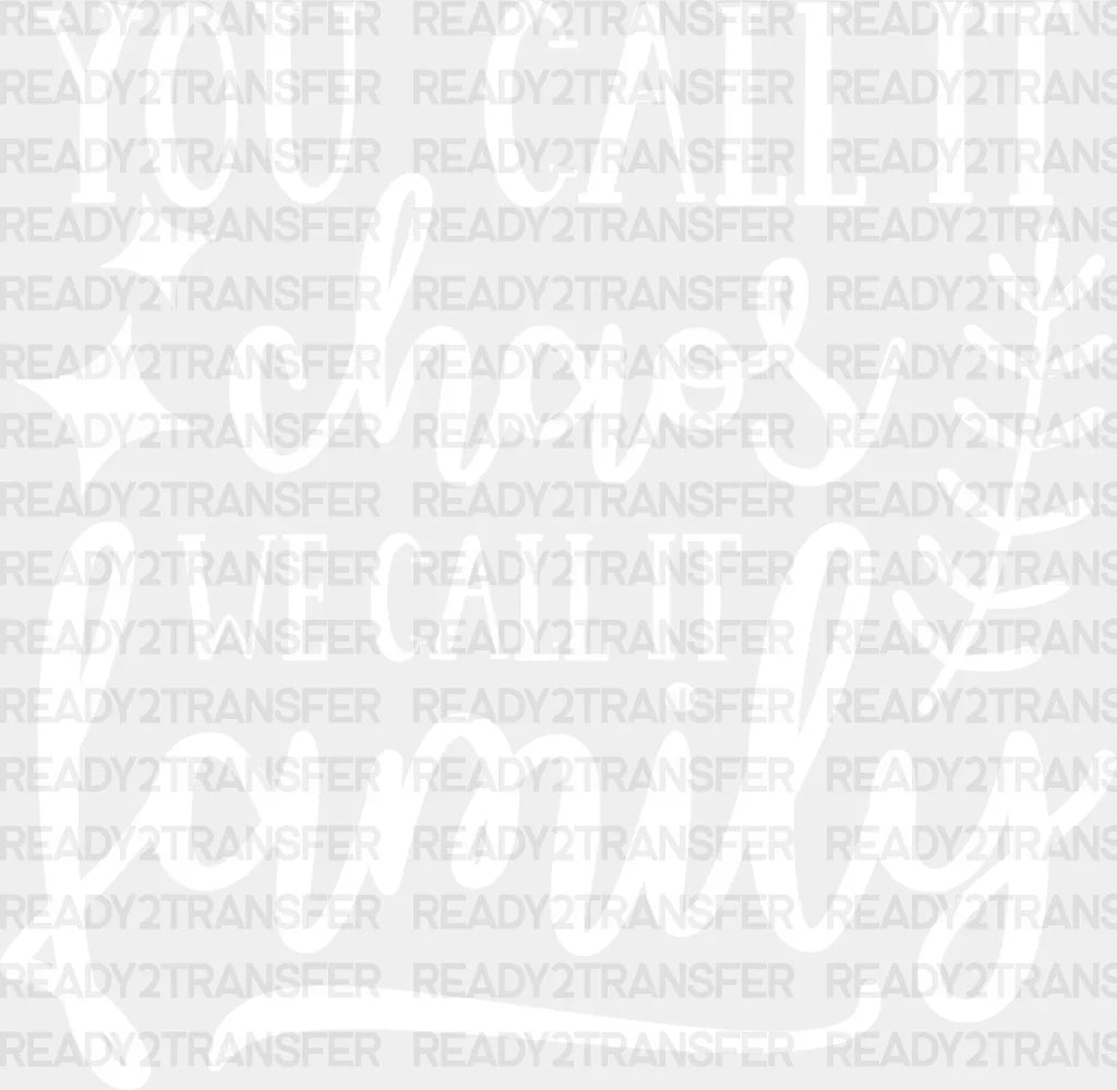 We Call It Family - Reunion Dtf Heat Transfer Adult Unisex S & M (10’’) / Light Color Design