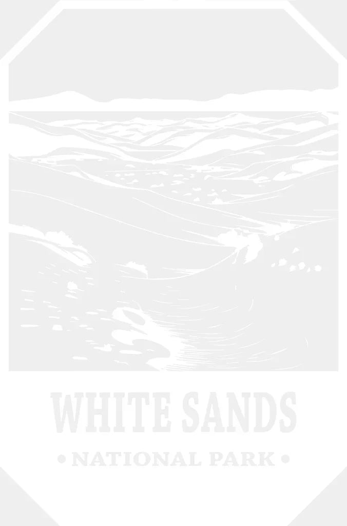 White Sands National Park Design - Parks Dtf Transfers Adult Unisex S & M (10’) /