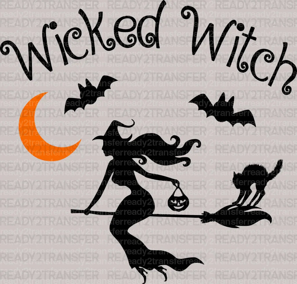 Wicked Witch DTF Transfer ready2transfer