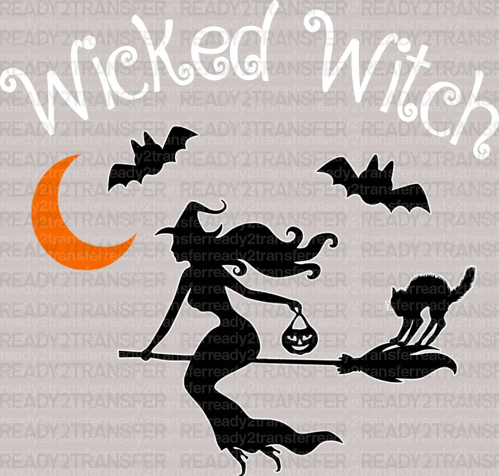Wicked Witch DTF Transfer ready2transfer
