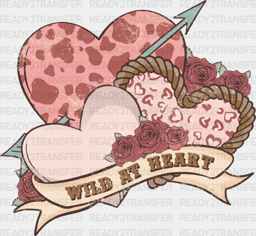 Wild At Heart Dtf Transfer