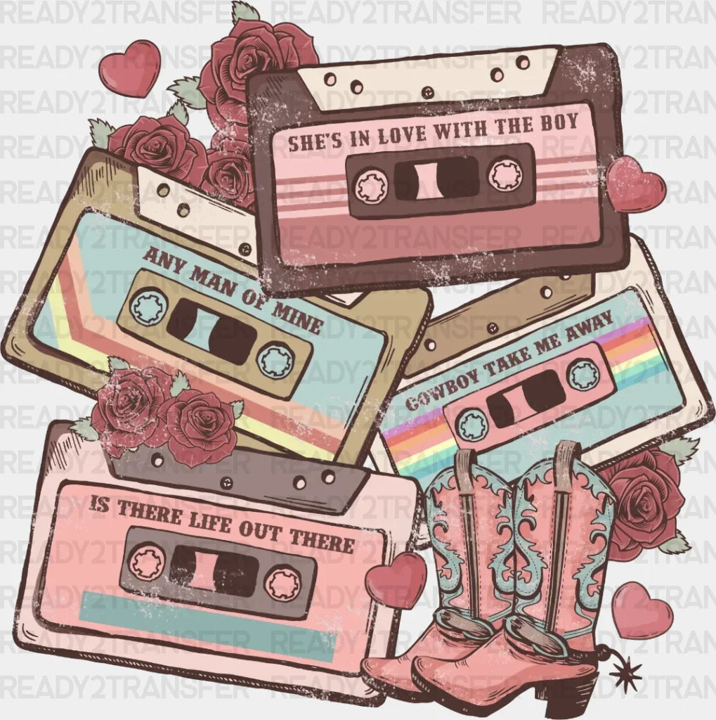 Wild West Songs Dtf Transfer