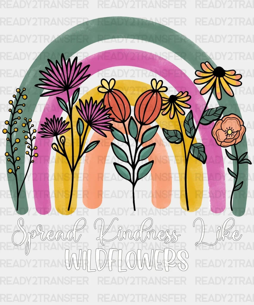 Wildflowers Dtf Transfer
