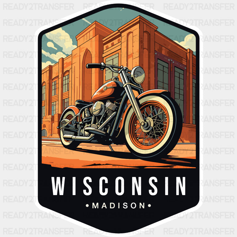 Wisconsin Madison - States & Cities DTF Transfer ready2transfer