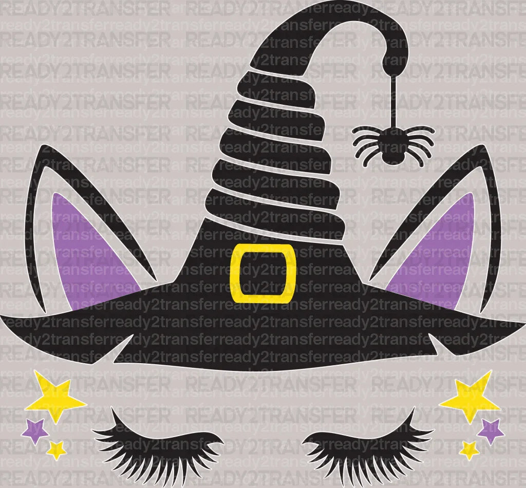 WITCH HAT DTF Transfer ready2transfer