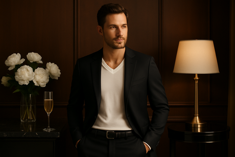 How to Style Your V-Neck Tees for Late-Spring Weddings