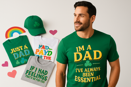 Creative Ways to Use DTF Transfers for Father's Day Apparel
