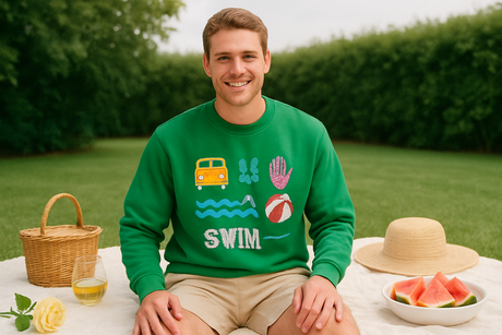 How to Style Crewneck Sweatshirts for Summer Gatherings