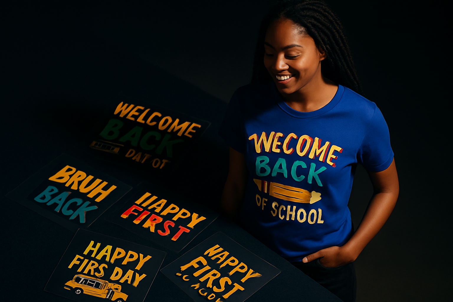How to Create DIY Back-to-School T-Shirts with DTF Transfers