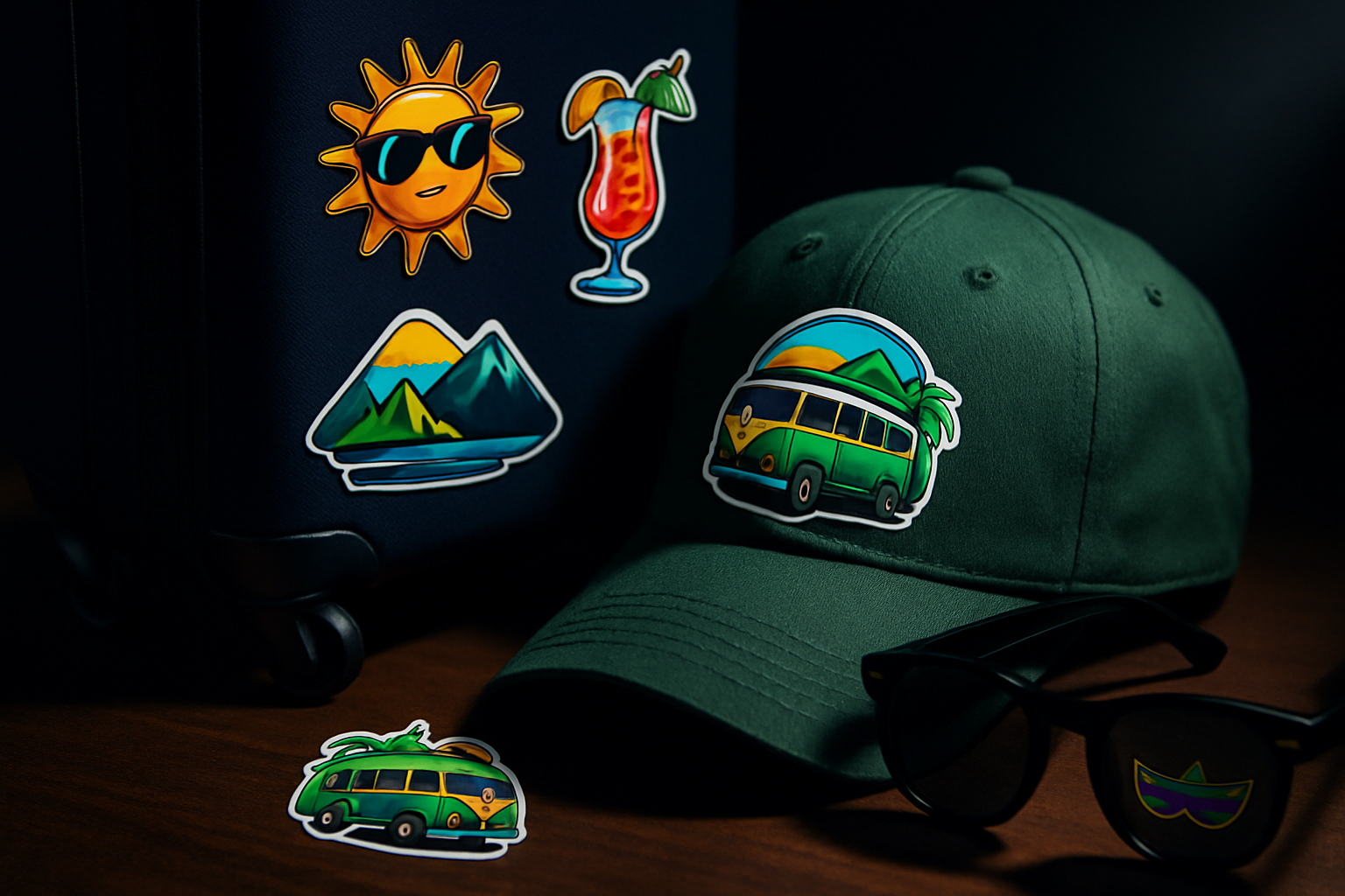 Best UV Sticker Designs for Summer Travel Essentials