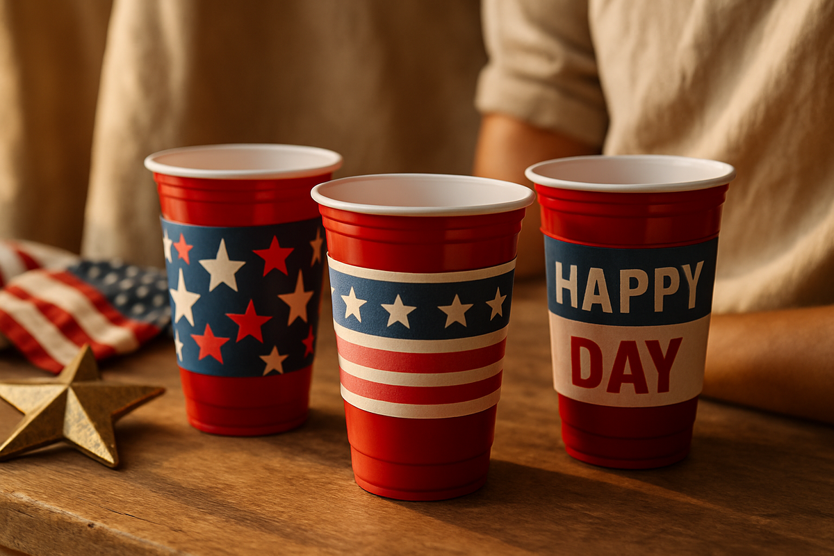 Maximize Your Labor Day Festivities with Custom Cup Wraps