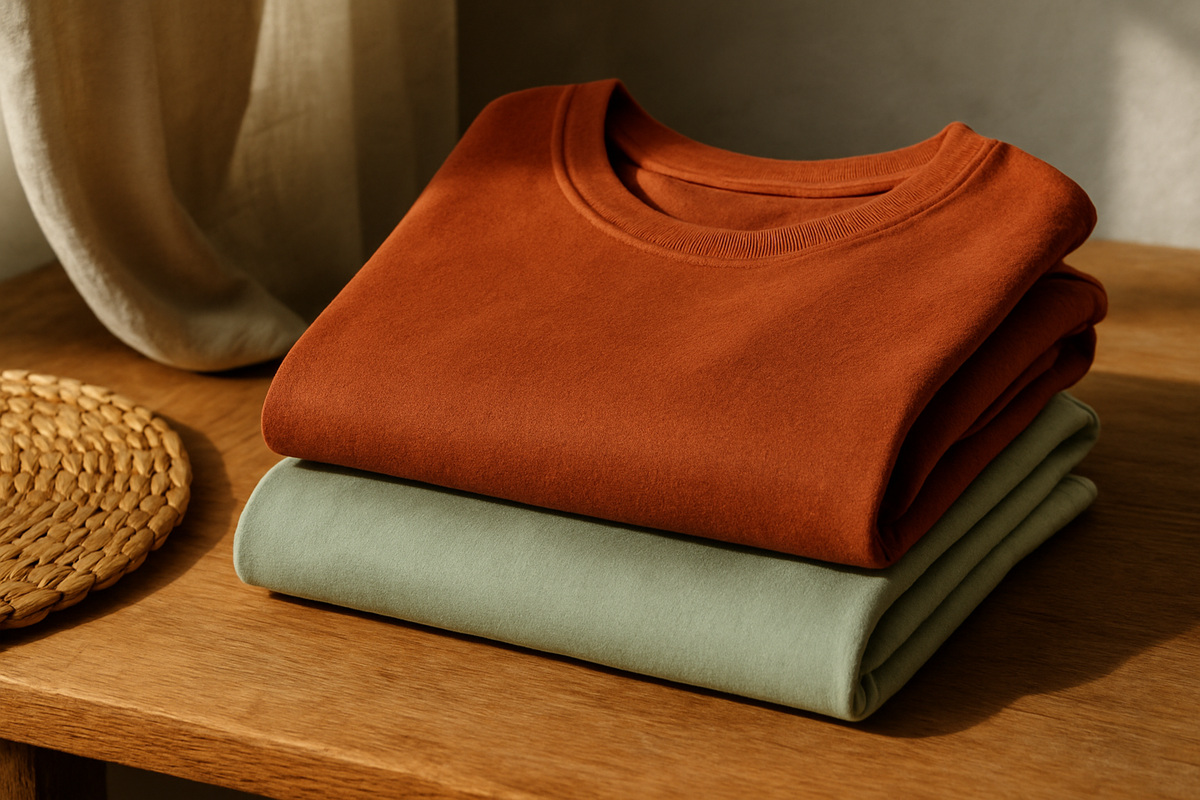 Comparison: Lightweight vs. Midweight Blank Apparel for Fall