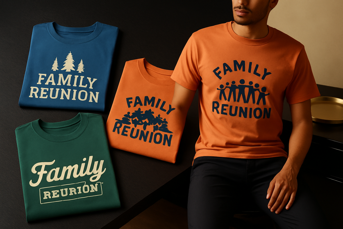 Creating Custom Family Reunion Apparel: A Step-by-Step Guide