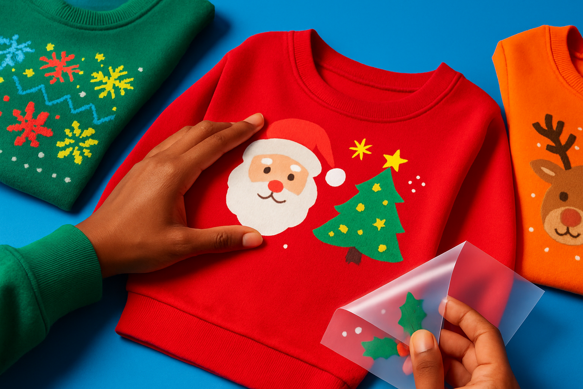 How to Troubleshoot DTF Transfers for Holiday Apparel