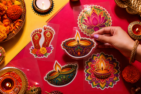 Top 5 DTF Stickers for a Festive Diwali Celebration