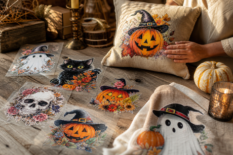 How to Seamlessly Incorporate DTF Transfers into Halloween Decor