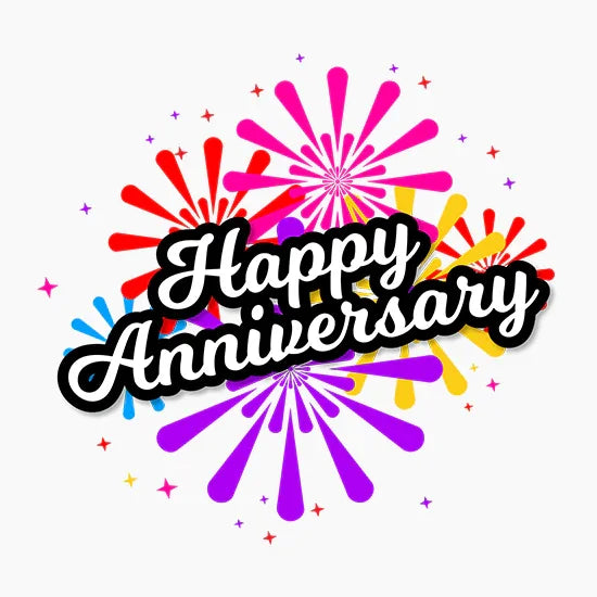 Anniversary DTF Transfers