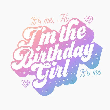 Birthday DTF Transfers