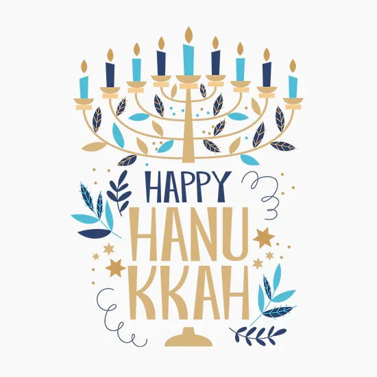 Hanukkah DTF Transfers